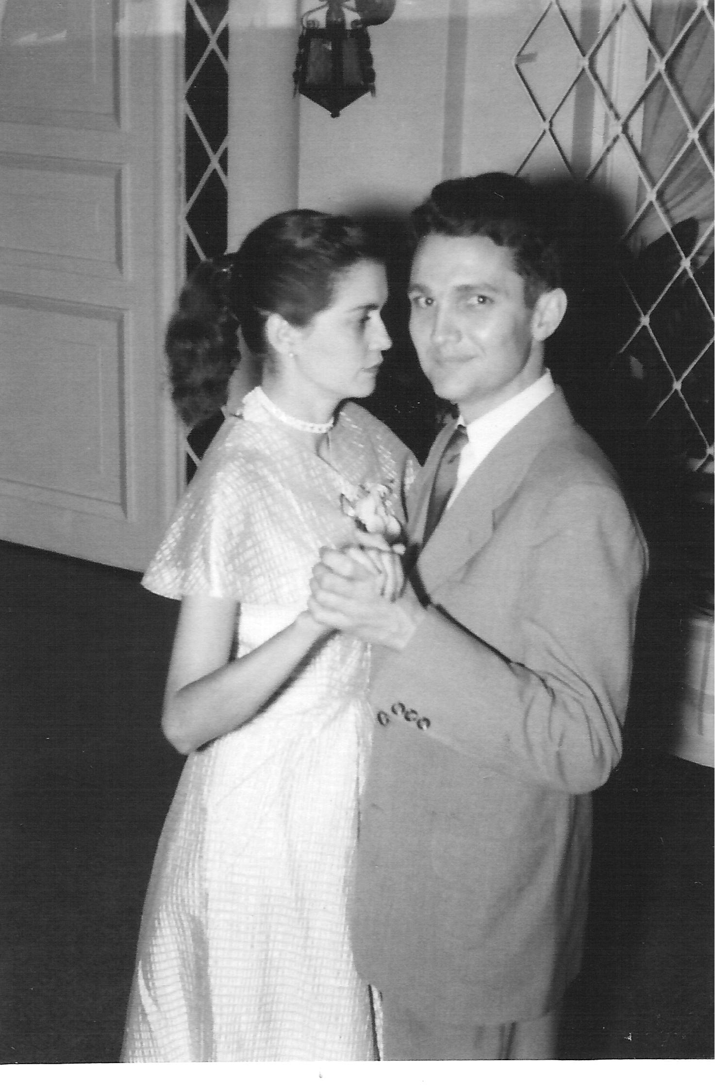 A Picture of my parents dancing
